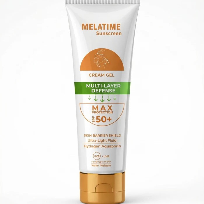 ميلاتايم كريم جل واقي شمس SPF 50+ عالي الحماية - 60 جم