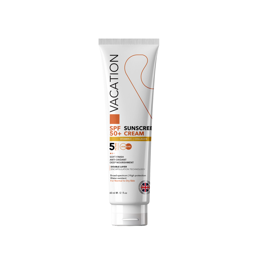 فاكيشن كريم واقي شمس SPF 50+ للبشرة الجافة إلى العادية 60 مل