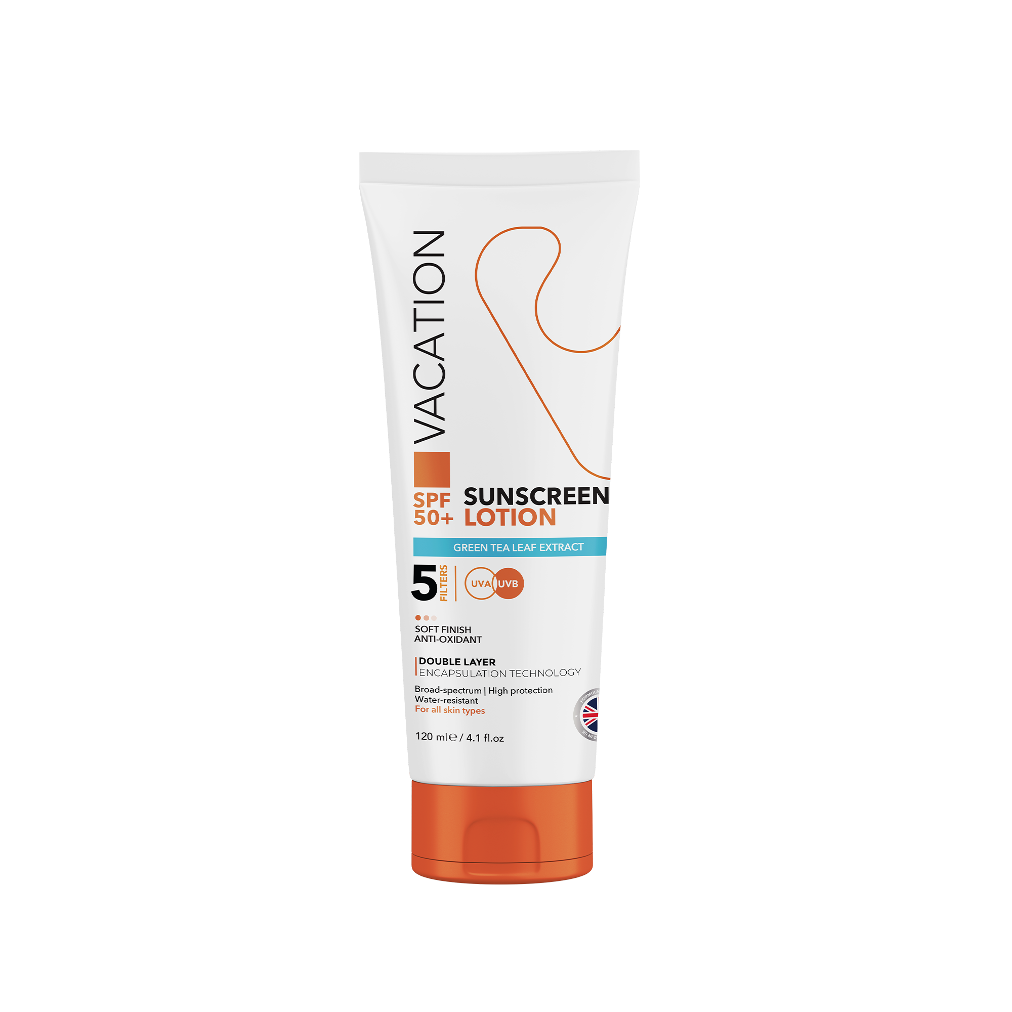 فاكيشن لوشن واقي شمس SPF 50+ للجسم 120 مل